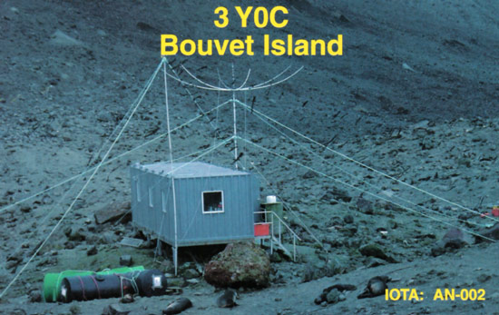 3Y0C N4BQW Chuck Brady - previous
                                DXpeditions to Bouvet Island Island
                                DXpedition