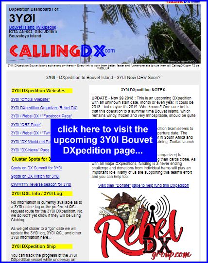3Y0I DXpedition to Bouvet